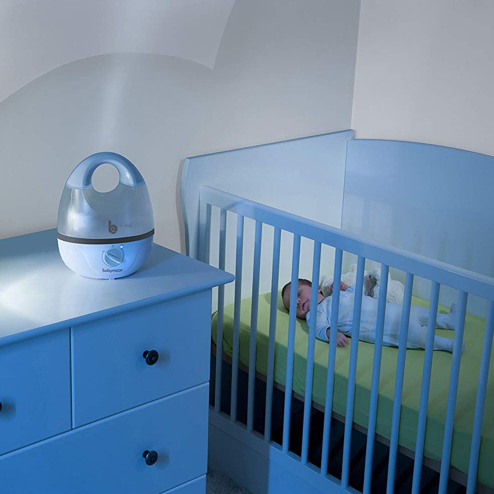 BABYMOOV Hygro - Humidificateur d'air chambre bébé - Silencieux - Vapeur  froide - Zoma