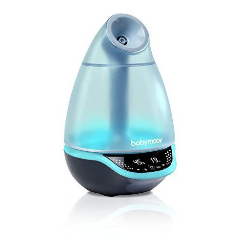 Humidificateur d'air ultrasonique 23 db Ultra silencieux avec veilleuse et  2 trous de pulvrisation humidificateur d'air chambre 500 ml, mini diffuseur